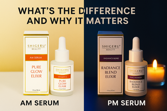 AM vs PM Serums: What’s the Difference and Why It Matters