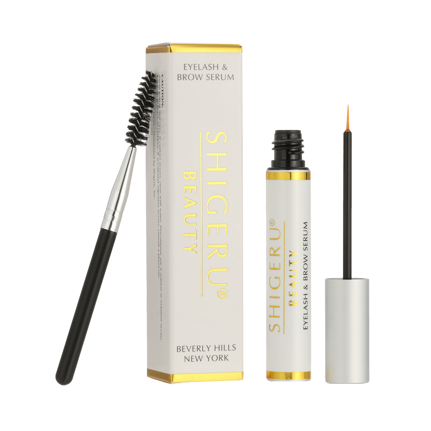 Shigeru Prostaglandin-Free Eyelash & Brow Growth Serum: 60-Day Supply