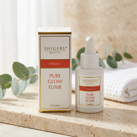 Shigeru Day and Night Elixir Duo: Pure Glow Vitamin C Elixir
