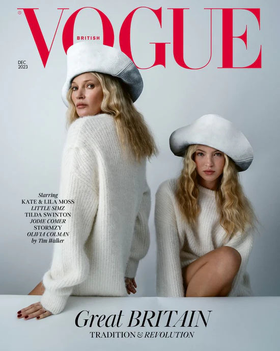 British Vogue December 2023 cover