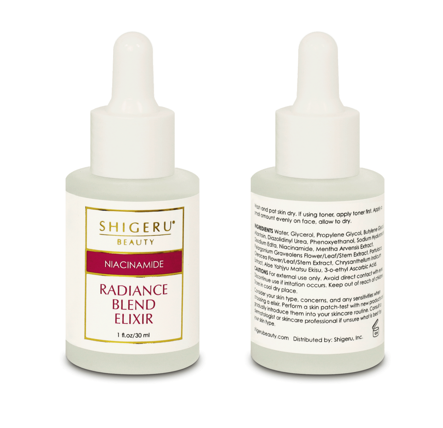 Radiance Blend - Niacinamide Elixir - Shigeru Beauty